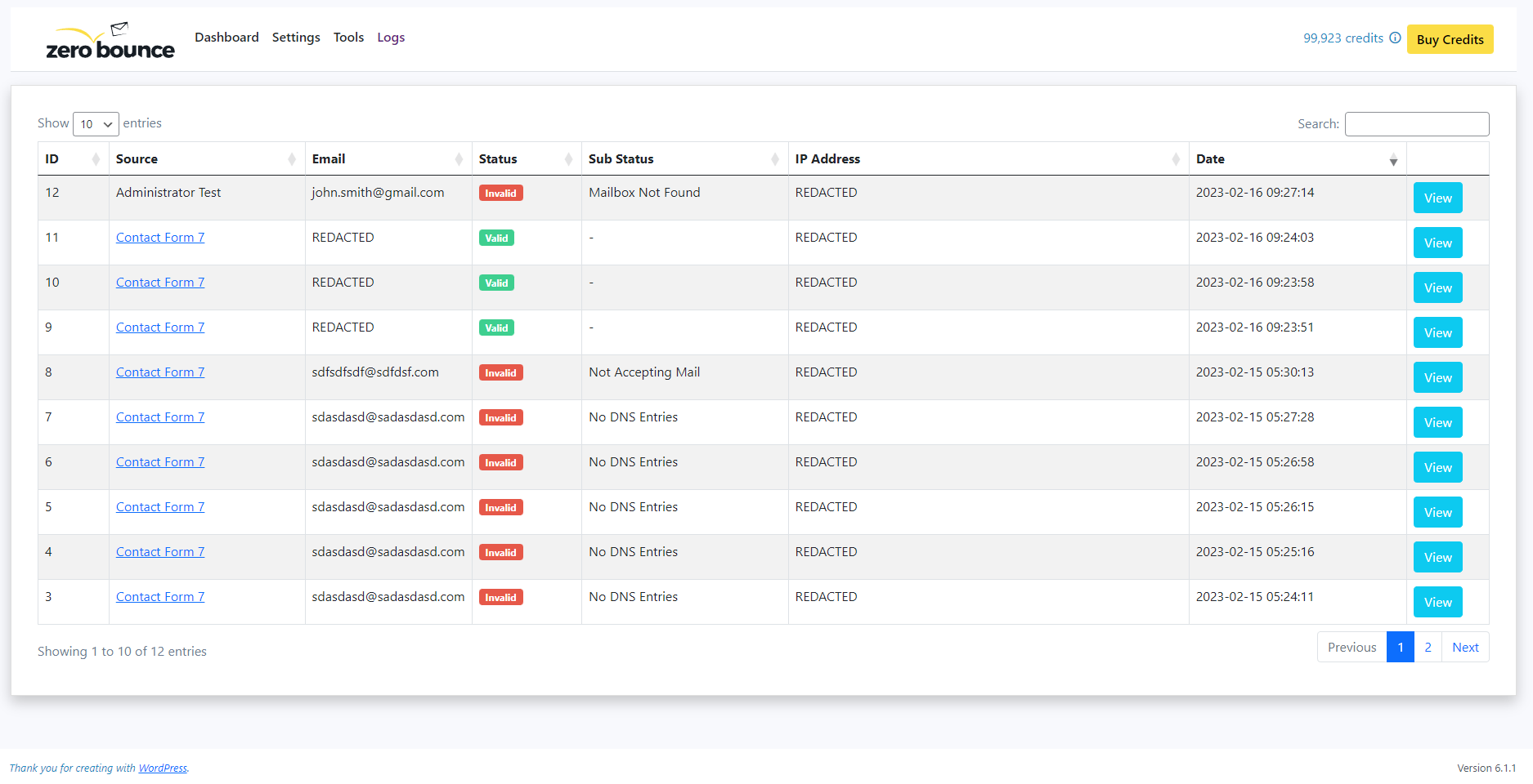 ZeroBounce Email Verification & Validation