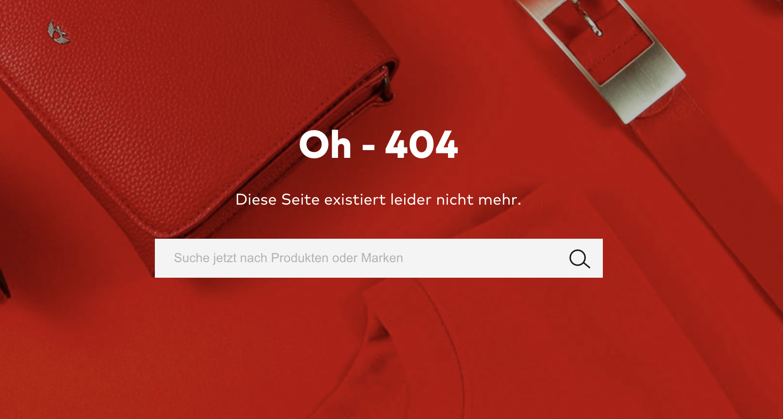 aboutyou.de 404 page