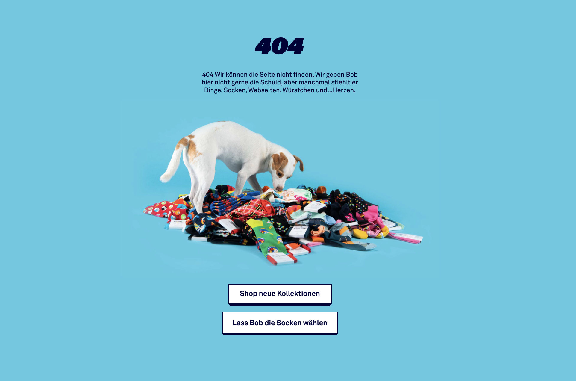 happysocks.com 404 page