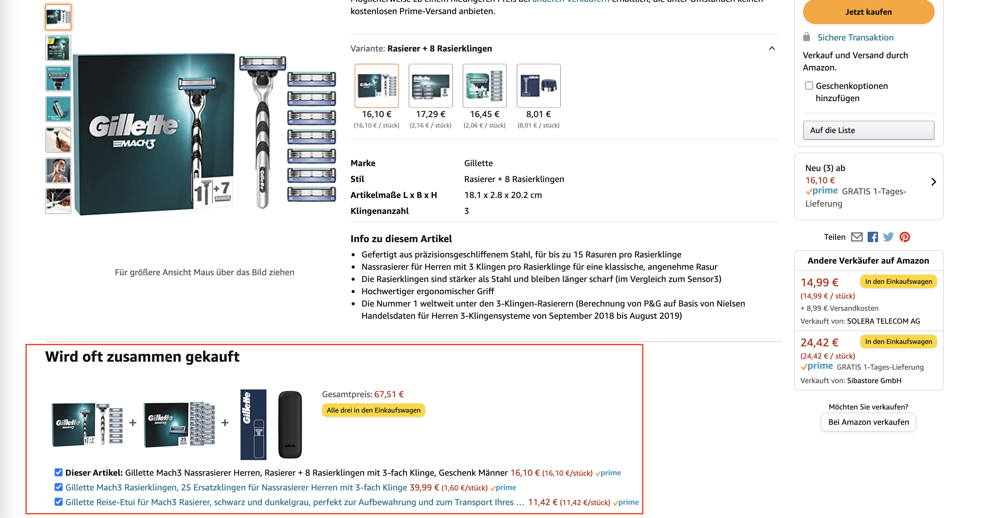 Upsales bei amazon.de