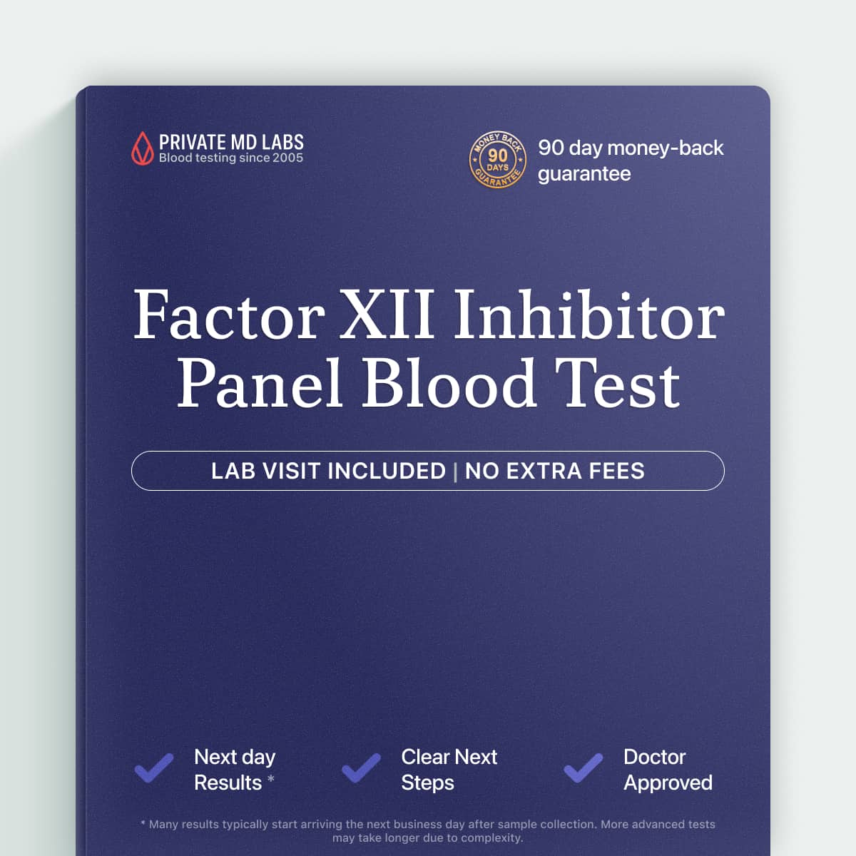 Factor XII inhibitor test for patients with unexplained clotting or bleeding disorders