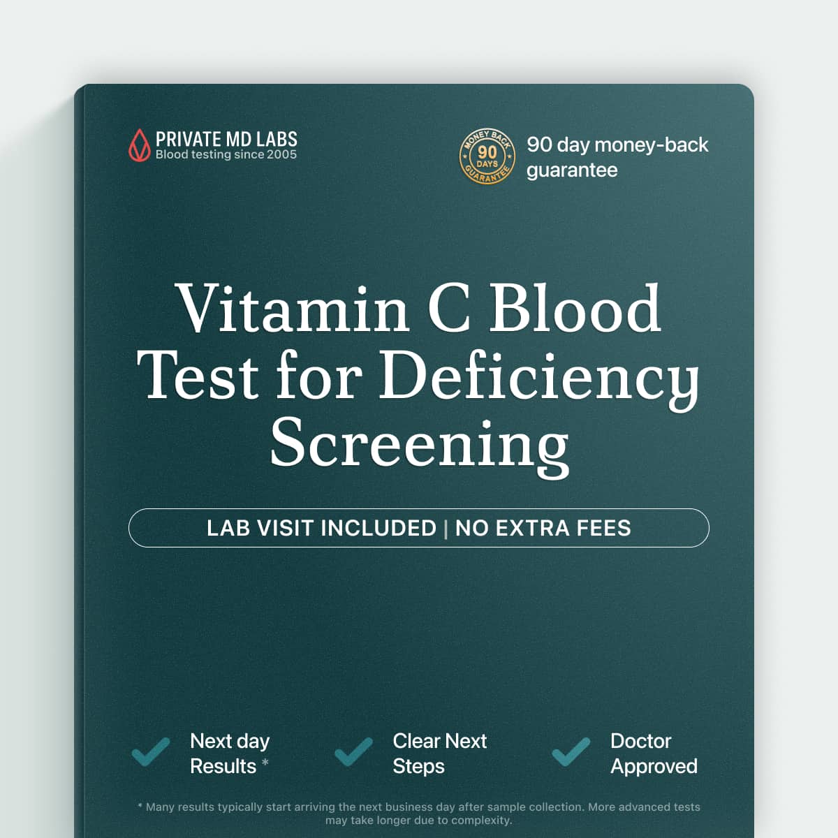 Vitamin C blood test for checking antioxidant levels and deficiency symptoms