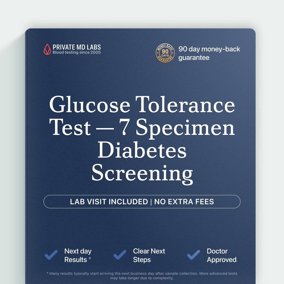 Glucose tolerance test for tracking blood sugar response and diabetes risk