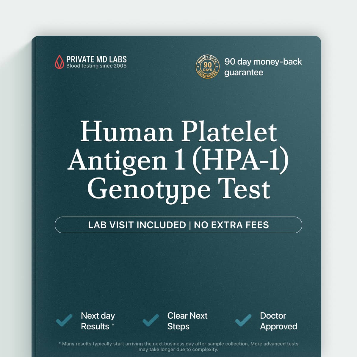 HPA-1 genotype test for pregnant women screening neonatal alloimmune thrombocytopenia risk