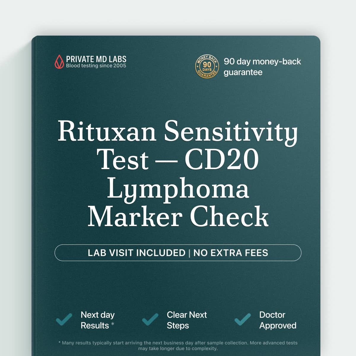 CD20 antigen test for lymphoma patients considering Rituxan therapy response