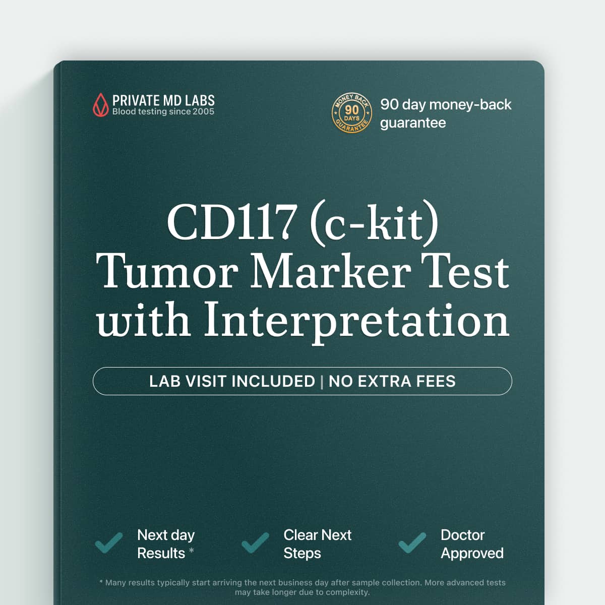 CD117 IHC tumor test for patients with suspected GIST or mast cell disease