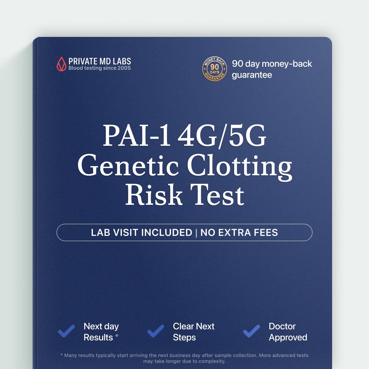 Genetic clotting risk test for those with family history of blood clots or miscarriage