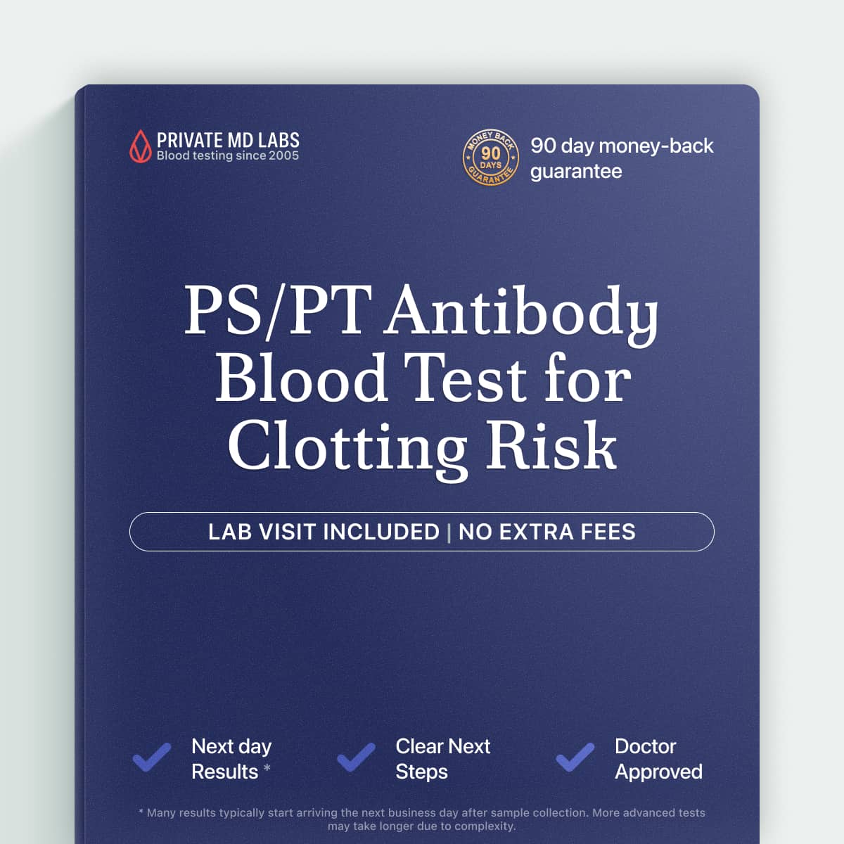PS/PT antibody test for recurrent pregnancy loss and unexplained clotting concerns