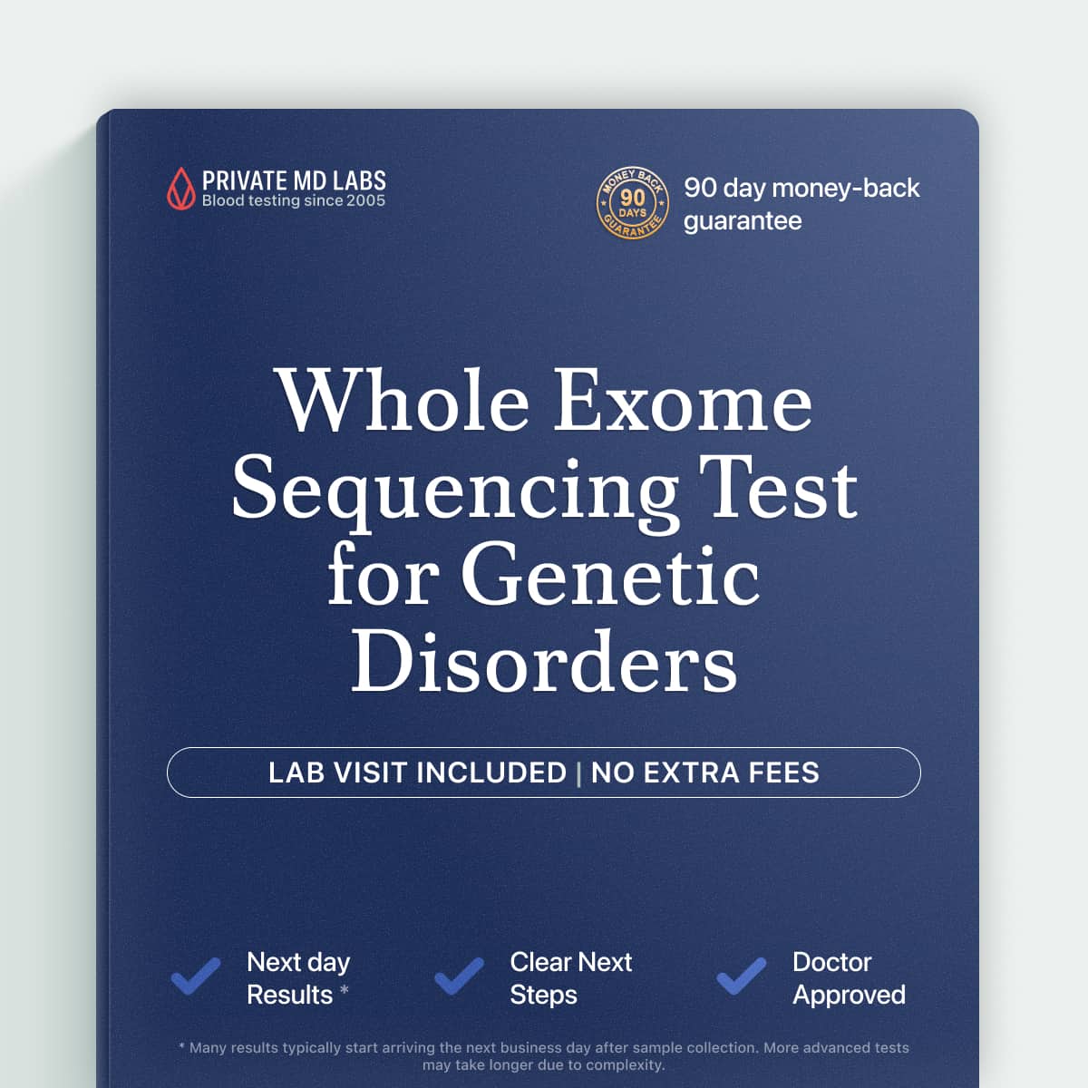 Whole exome sequencing test for families seeking answers to complex genetic disorders