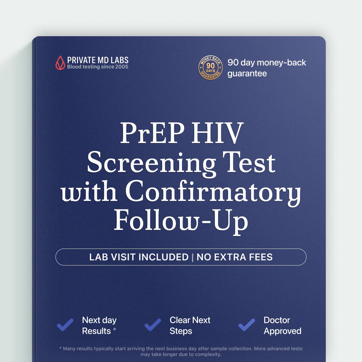 4th generation HIV antigen/antibody test for adults considering PrEP prevention therapy