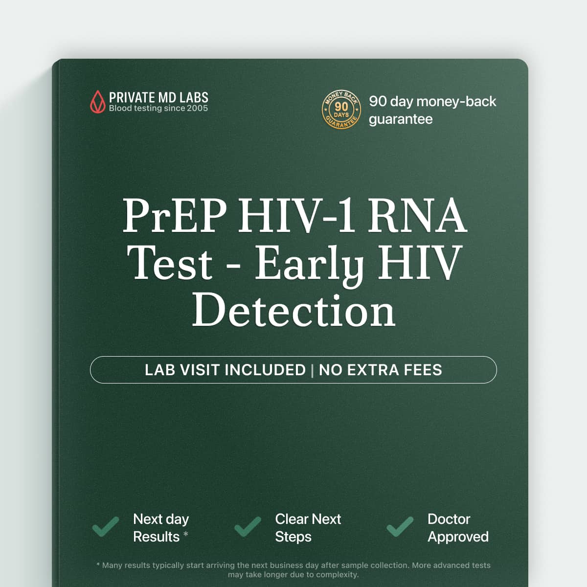 HIV-1 RNA PCR test for people considering PrEP or recent exposure concerns