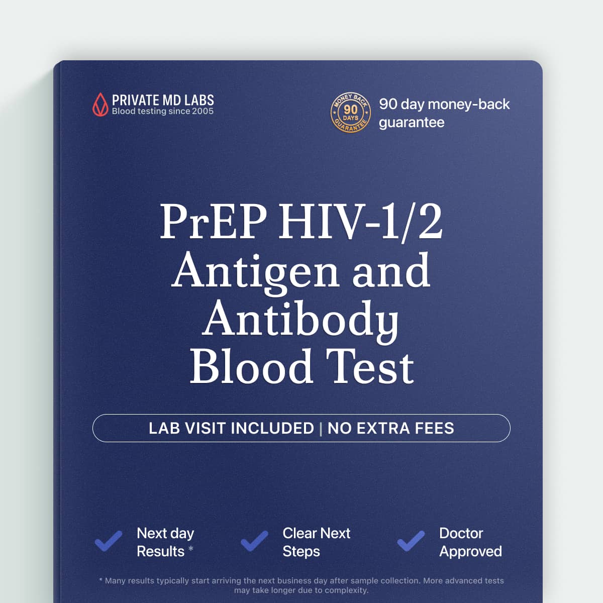 Fourth-generation HIV antigen/antibody test for sexually active adults on PrEP