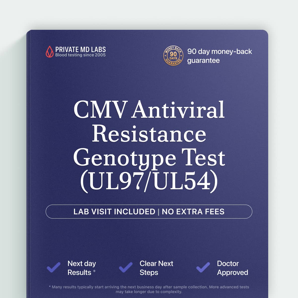 CMV genotype resistance test for immunocompromised patients on antiviral therapy