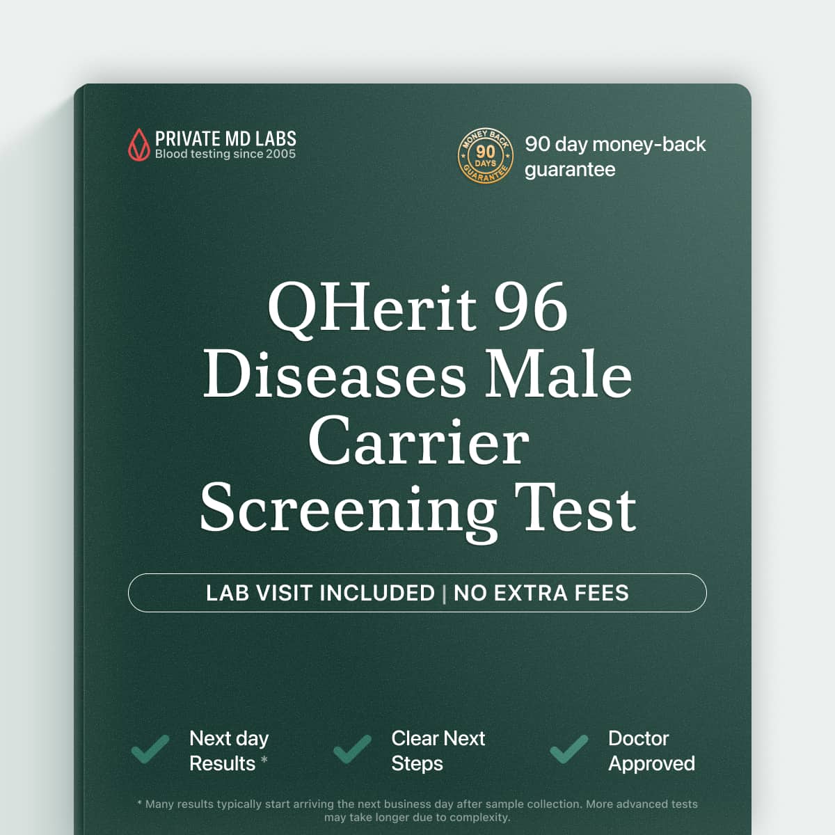 Carrier screening panel for men planning a family and reproductive risk