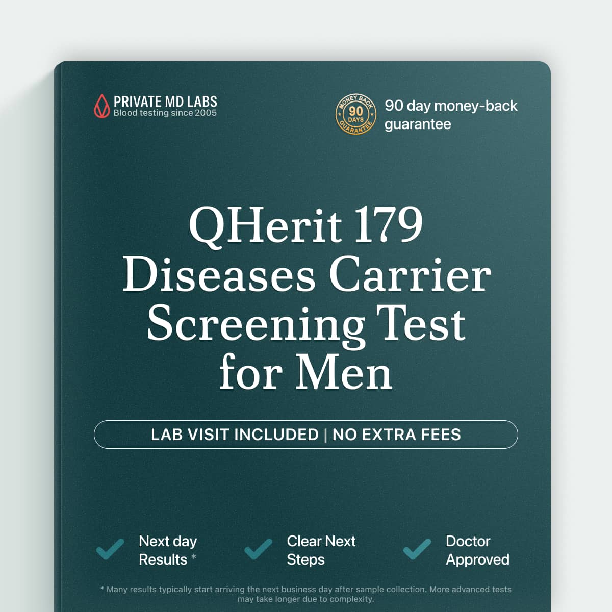 Genetic carrier screening for men planning a family or pregnancy