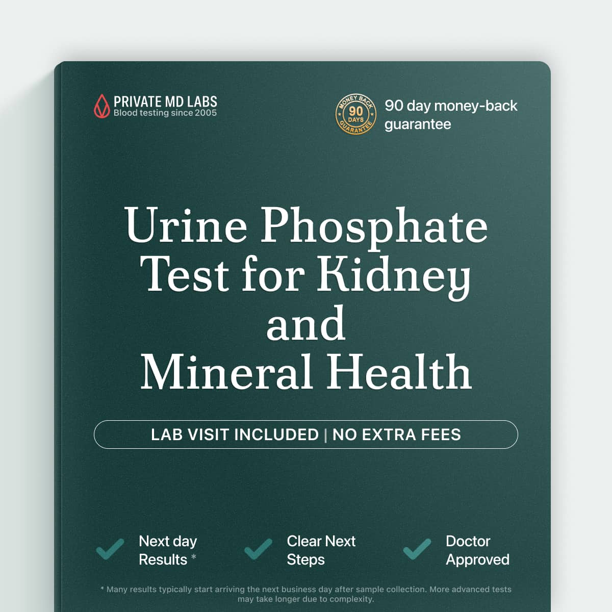 Random urine phosphate test for tracking dietary phosphorus and kidney handling