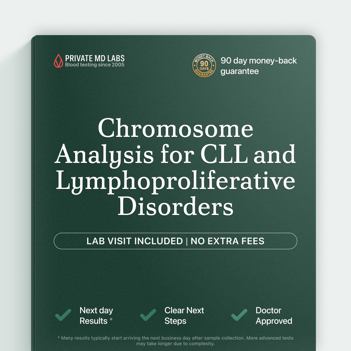 Chromosome analysis for CLL/LPD to check leukemia-related genetic changes