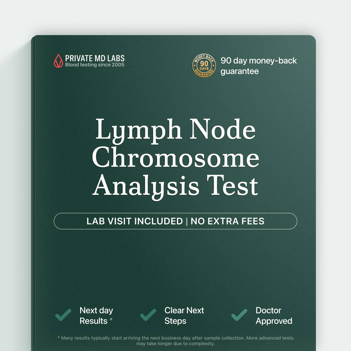 Chromosome analysis of lymph node tissue for cancer diagnosis and genetic evaluation