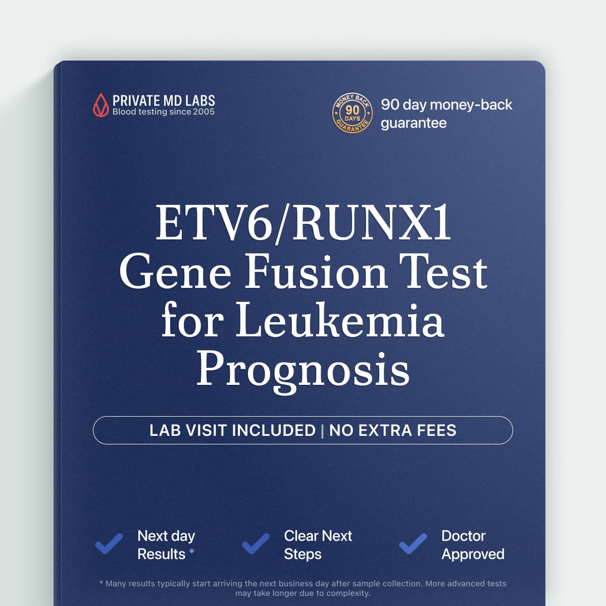 FISH test for ETV6/RUNX1 gene fusion in leukemia prognosis monitoring