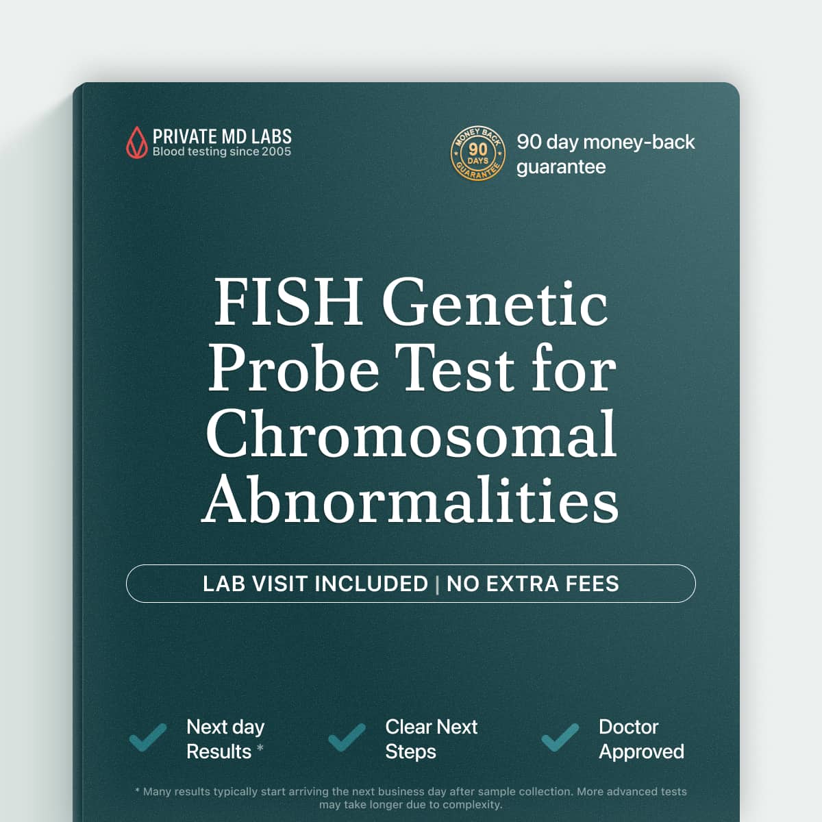 FISH probe test for detecting chromosomal changes linked to cancer risk