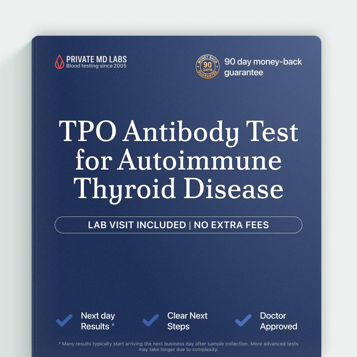 TPO antibody test for diagnosing autoimmune thyroid conditions like Hashimoto's and Graves