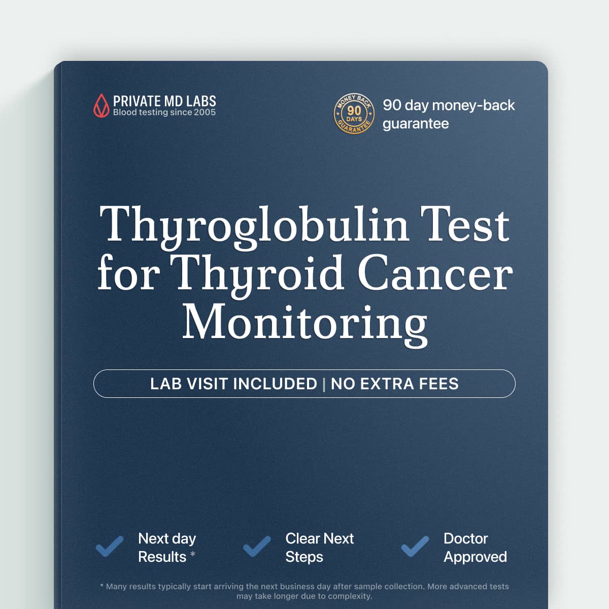 Thyroglobulin test for monitoring thyroid cancer treatment and detecting recurrence