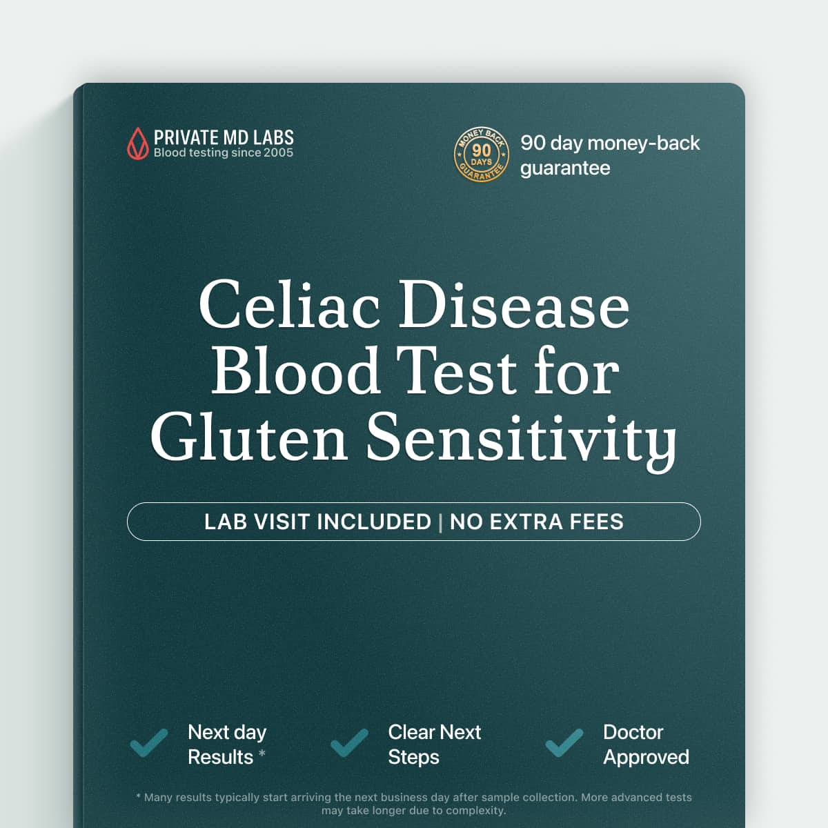 Celiac panel for digestive symptoms and gluten sensitivity testing needs