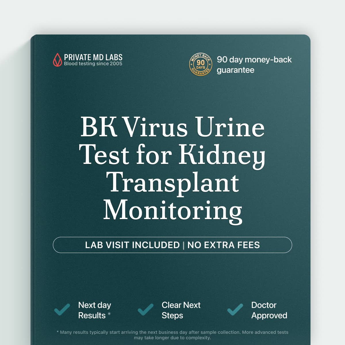 BK virus PCR urine test for kidney transplant recipients monitoring transplant health