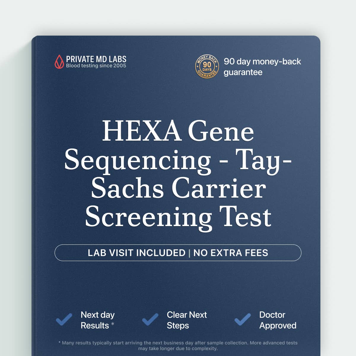 Genetic carrier screening for couples planning a family, checking for Tay-Sachs disease risk