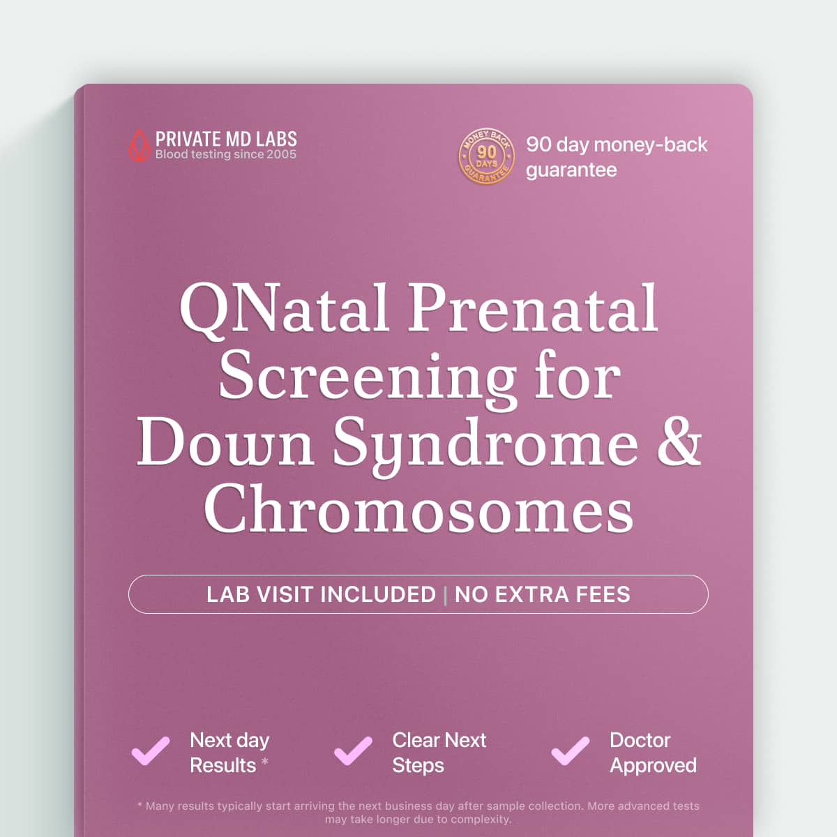 Prenatal cfDNA screening for Down syndrome and chromosomal risks in pregnancy