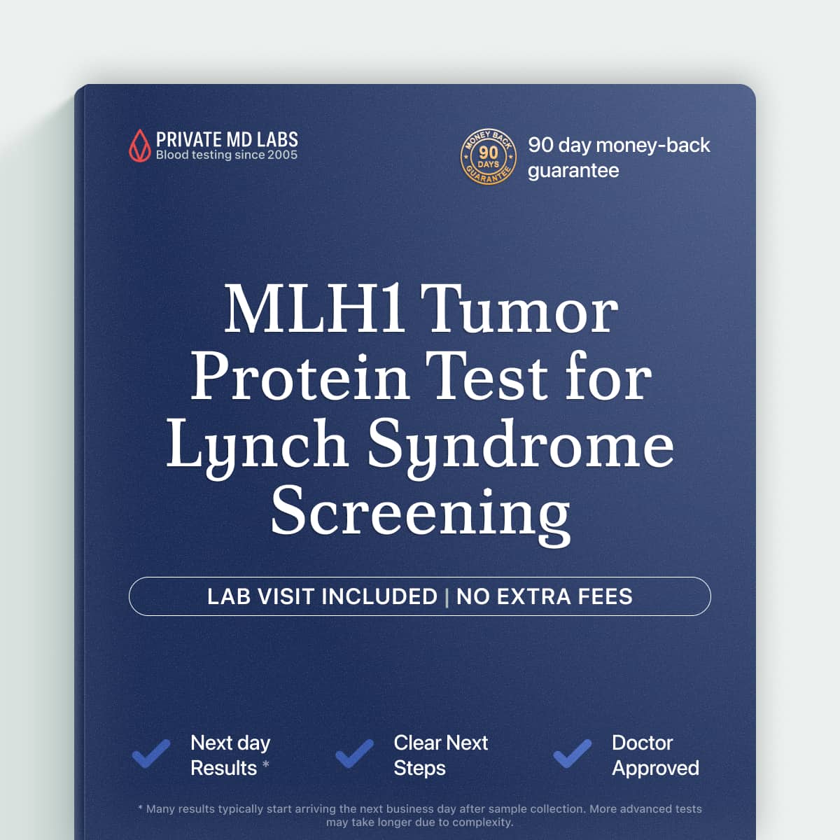 MLH1 IHC tumor test for colorectal or endometrial cancer, Lynch syndrome screening