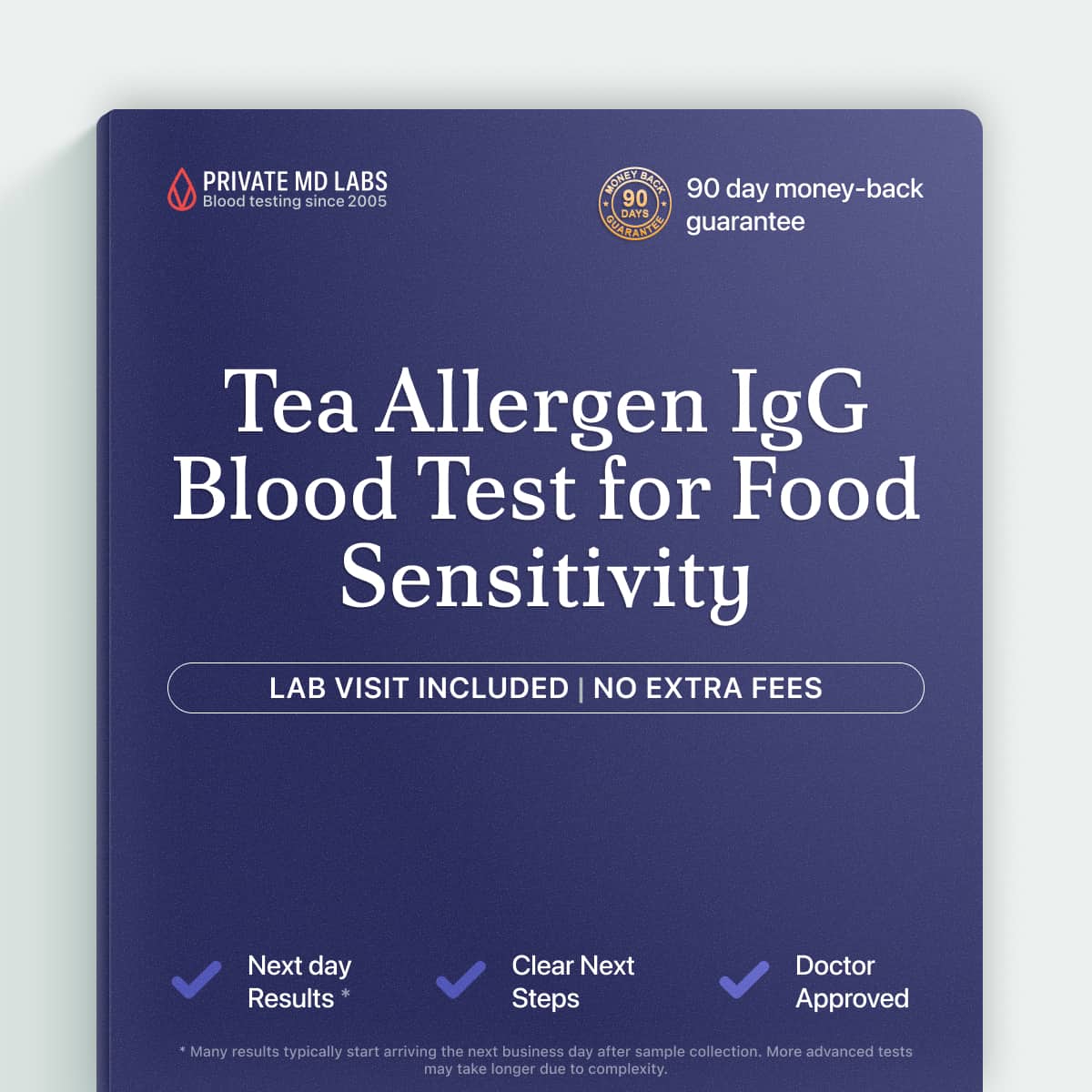 Tea allergen IgG test for identifying food sensitivity and digestive symptoms