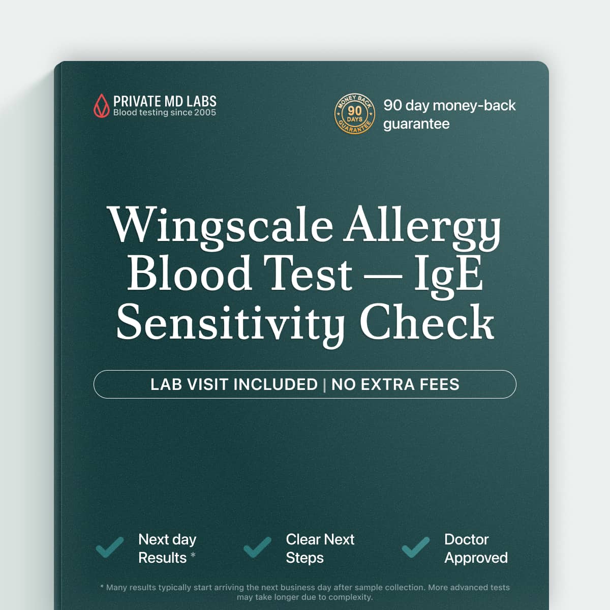 Allergen test for wingscale sensitivity in people with food or contact reactions