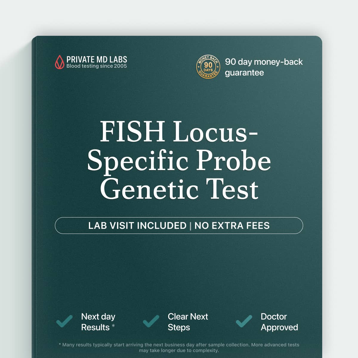 FISH probe test for chromosomal abnormalities linked to cancer and genetic conditions