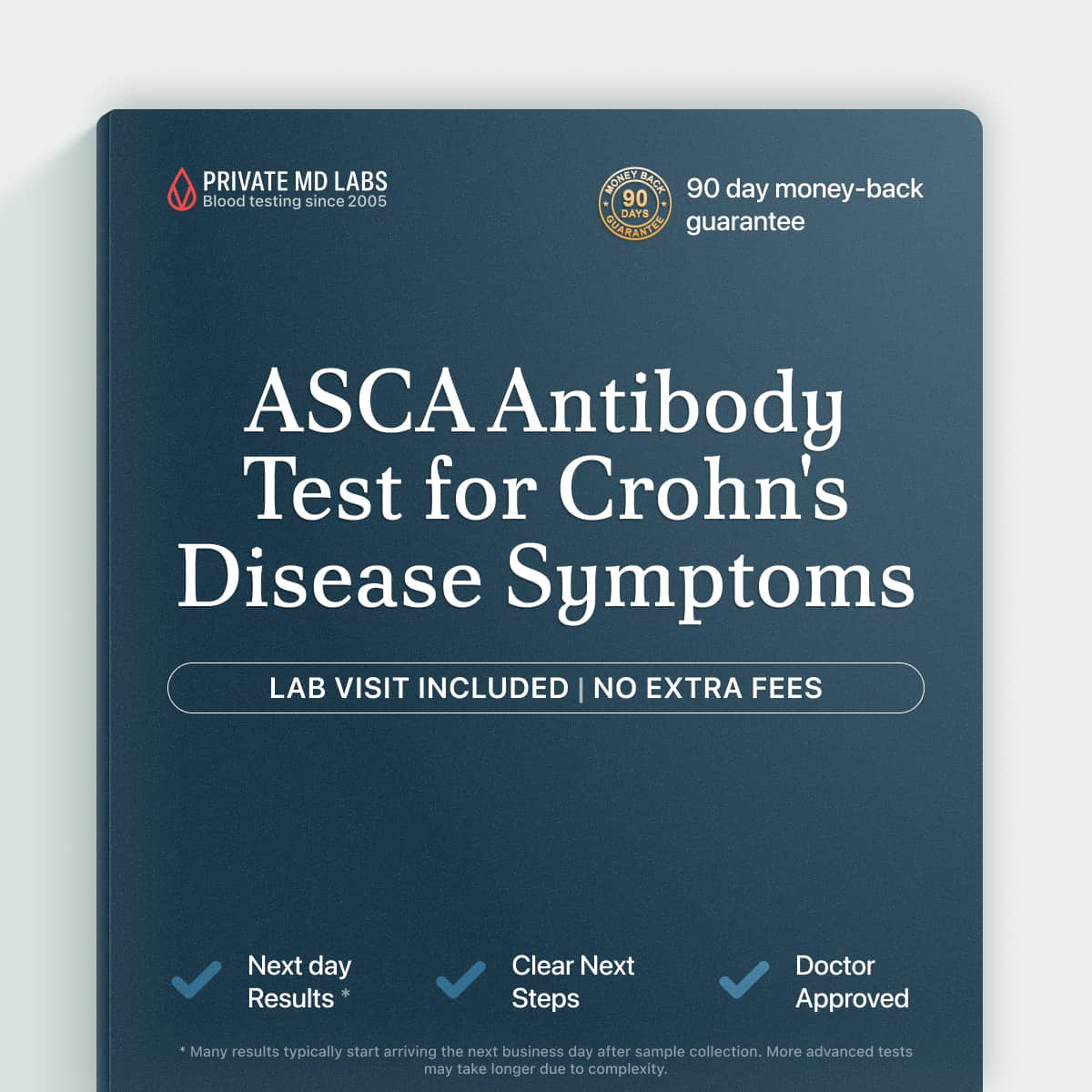 ASCA antibody test for digestive symptoms linked to Crohn's disease