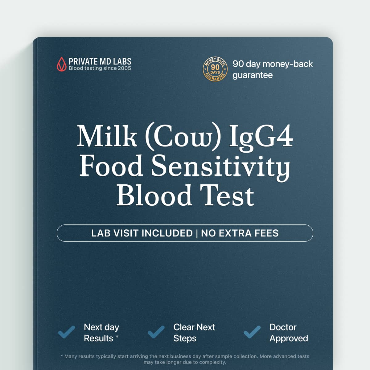 Milk (cow) IgG4 test for people investigating dairy-related digestive discomfort