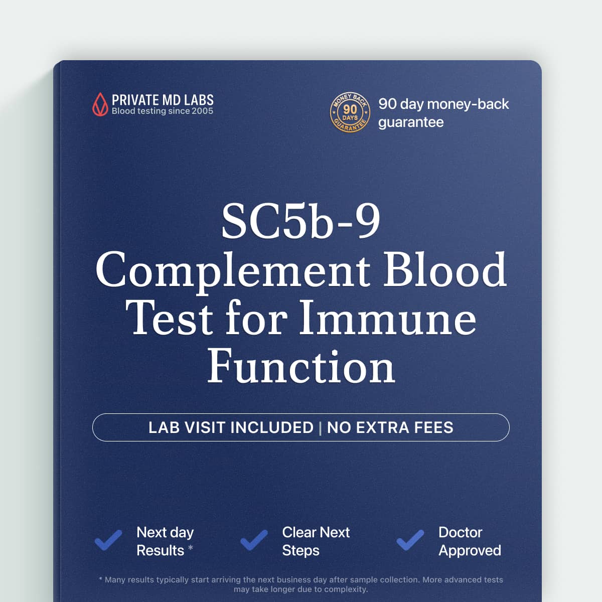 SC5b-9 complement test for evaluating immune system and autoimmune-related conditions