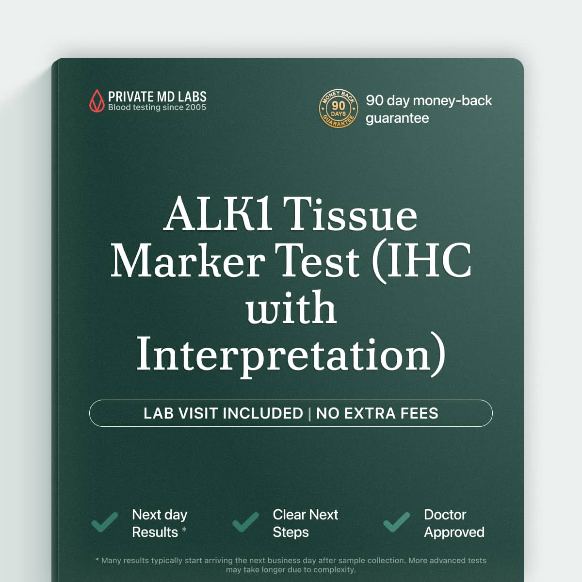 ALK1 IHC test for identifying and characterizing suspected cancer cells