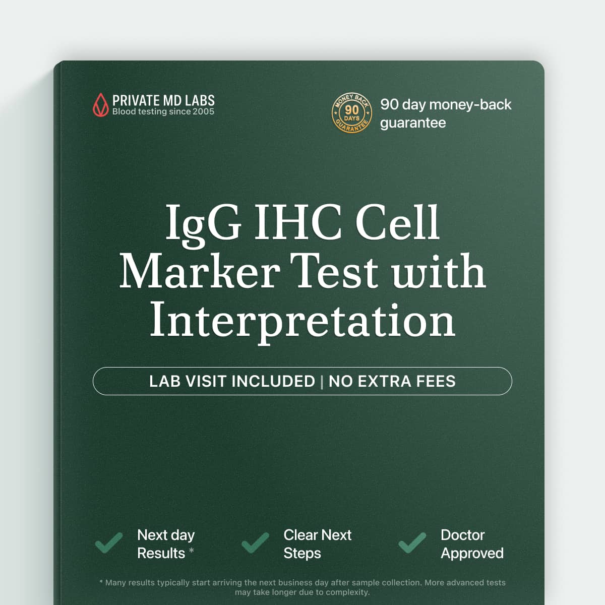 IHC with Interpretation test for identifying blood cell types in cancer workups