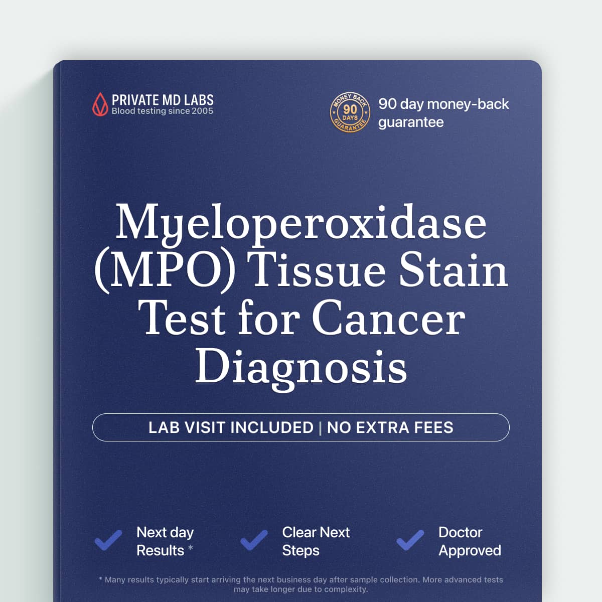Myeloperoxidase IHC test aiding cancer diagnosis and prognosis evaluation for patients