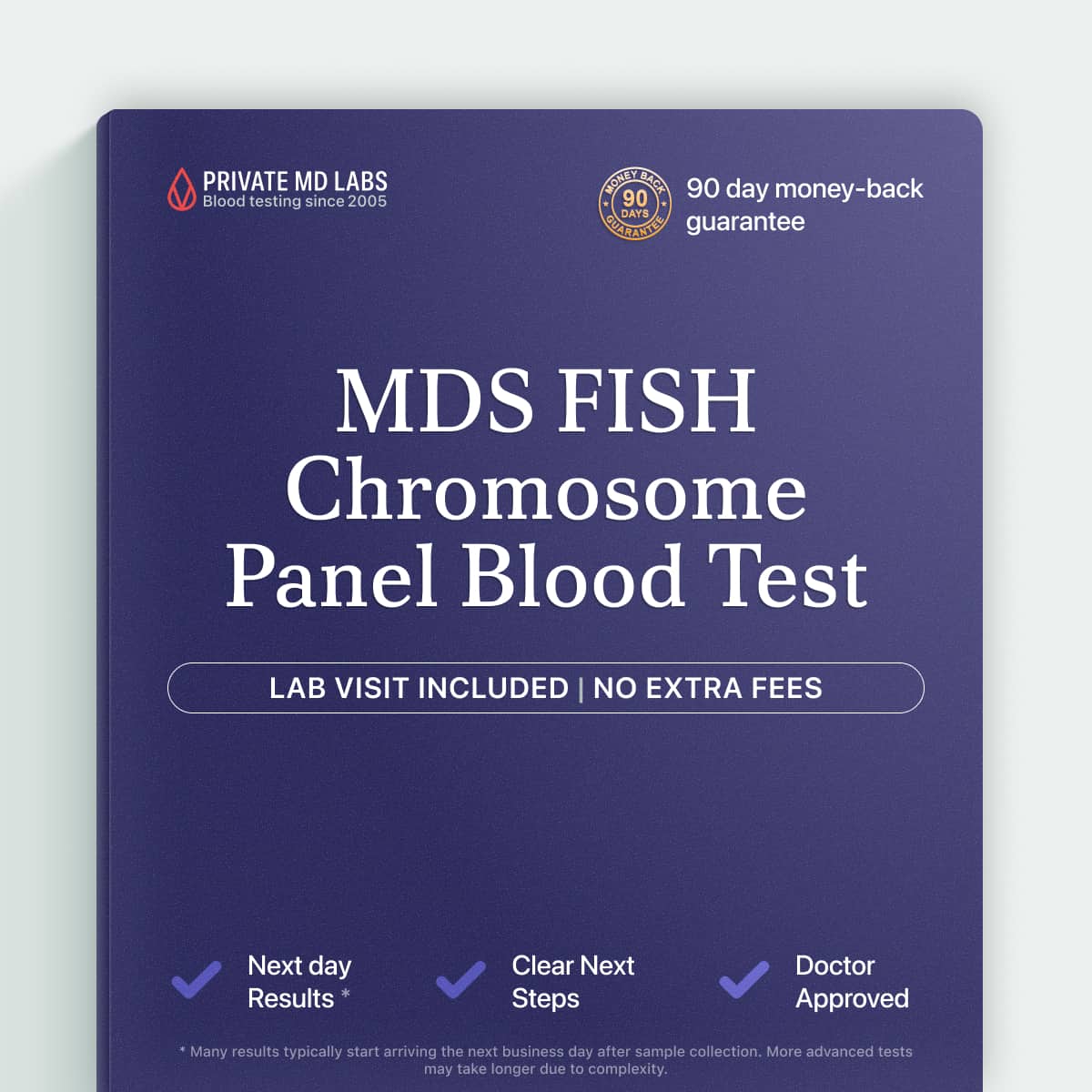 FISH MDS panel detecting chromosome abnormalities in myelodysplastic syndrome patients
