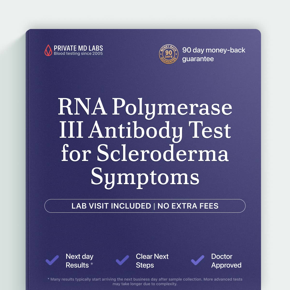 Autoimmune antibody test for patients with scleroderma or skin thickening symptoms
