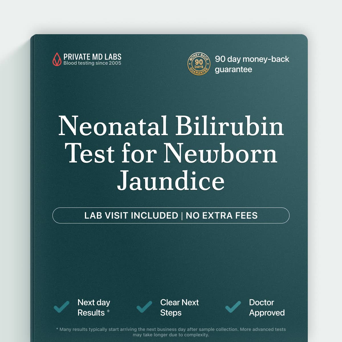 Neonatal bilirubin test for newborns showing jaundice or yellowing skin