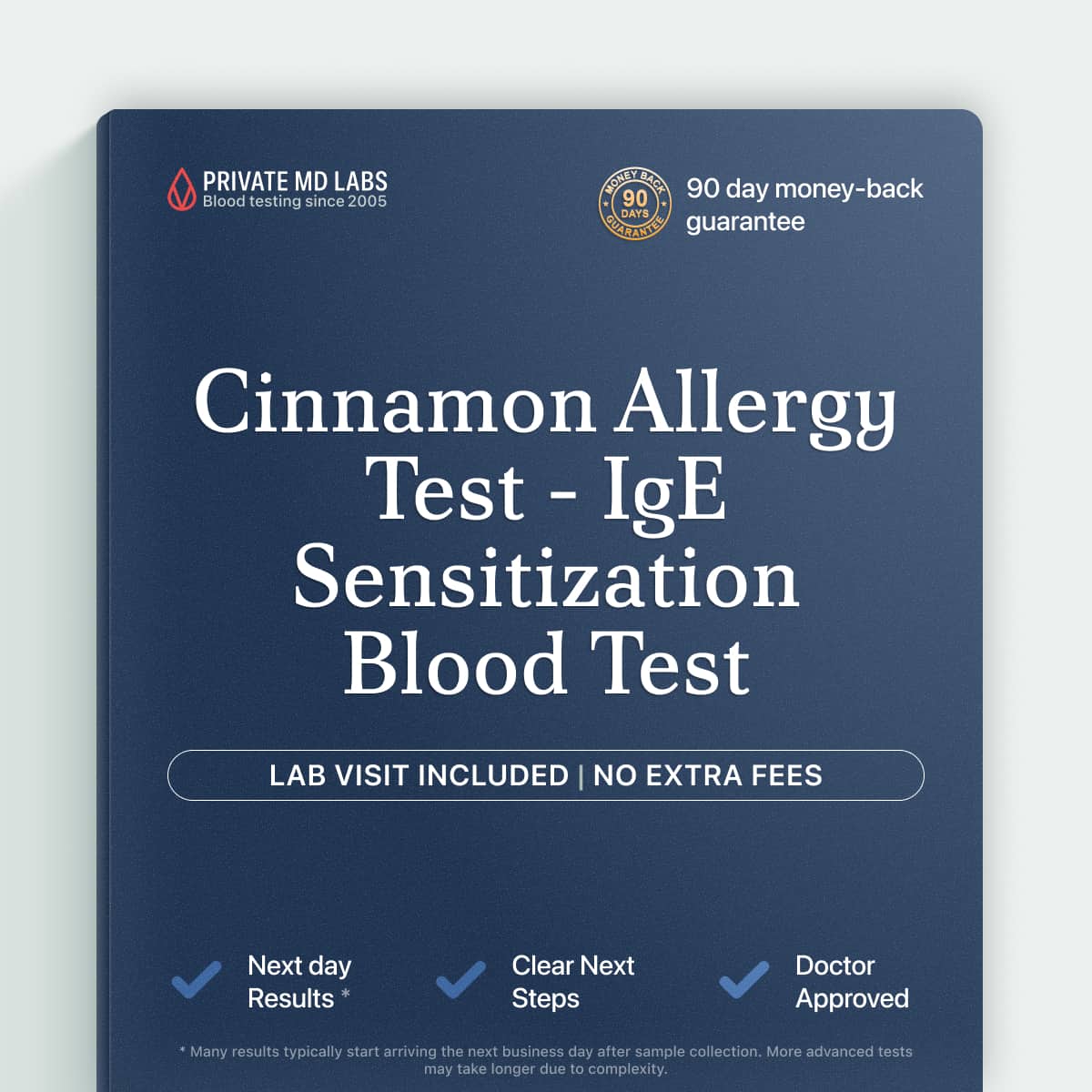 Cinnamon IgE allergy test for people with reactions after eating spiced foods
