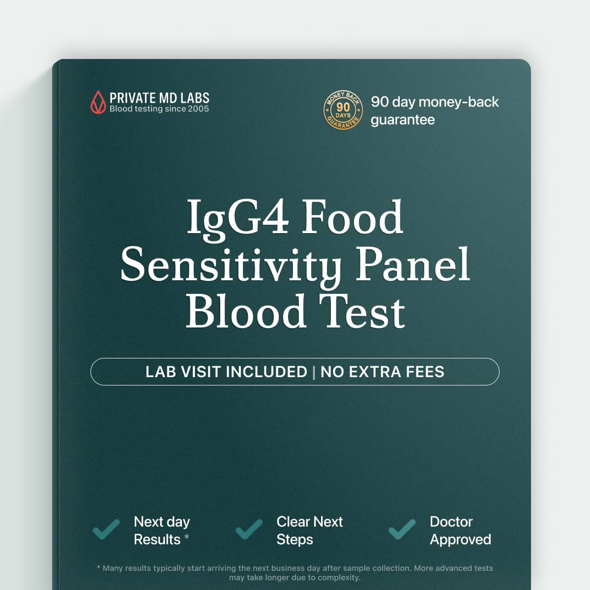 Food sensitivity panel testing IgG4 reactions for digestive and skin symptoms