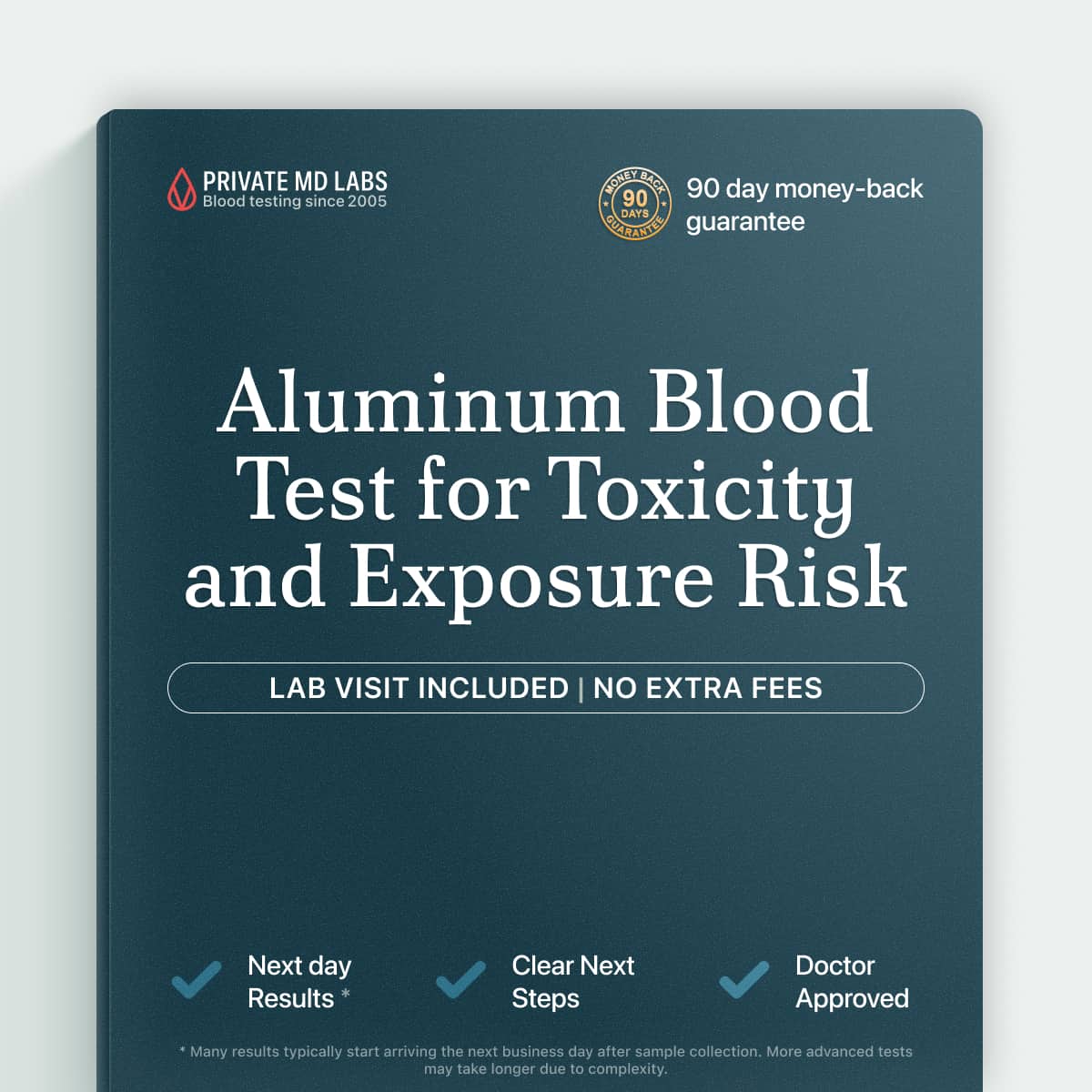 Aluminum blood test for dialysis patients and workers exposed to aluminum dust