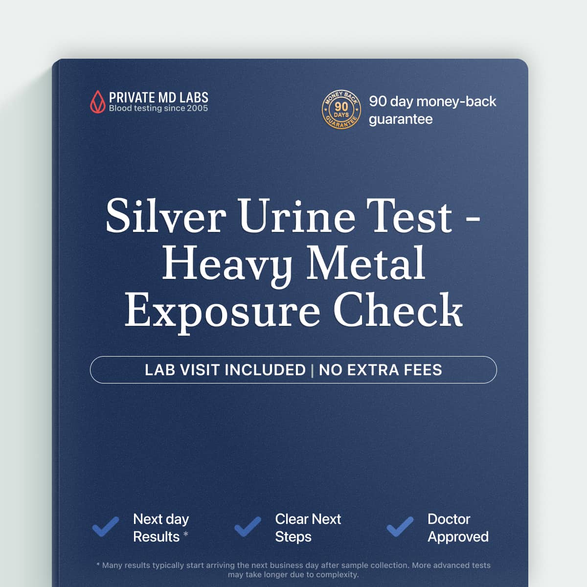 Urine silver test for checking heavy metal exposure and toxicity levels
