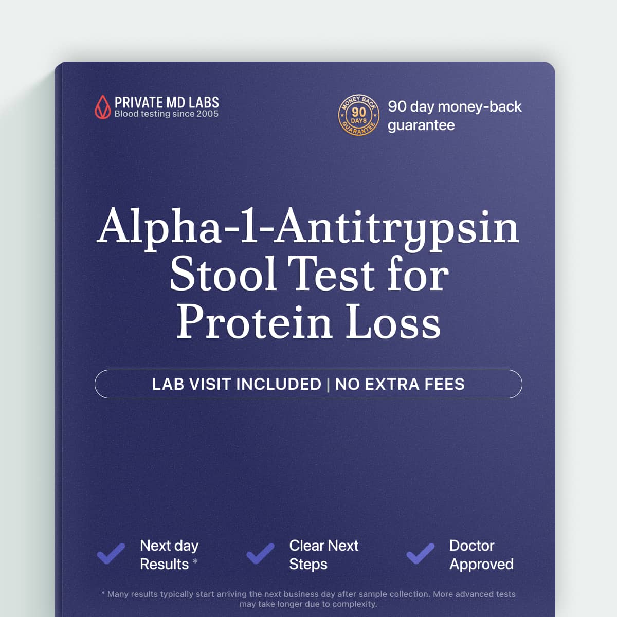 Stool AAT test for diagnosing protein-losing enteropathy and digestive protein loss