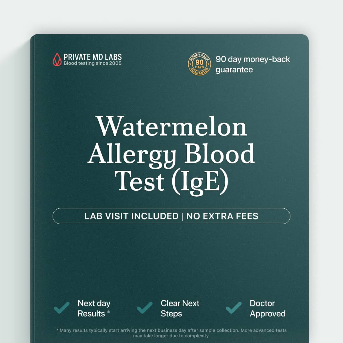 Watermelon IgE allergy test for people with reactions after eating watermelon