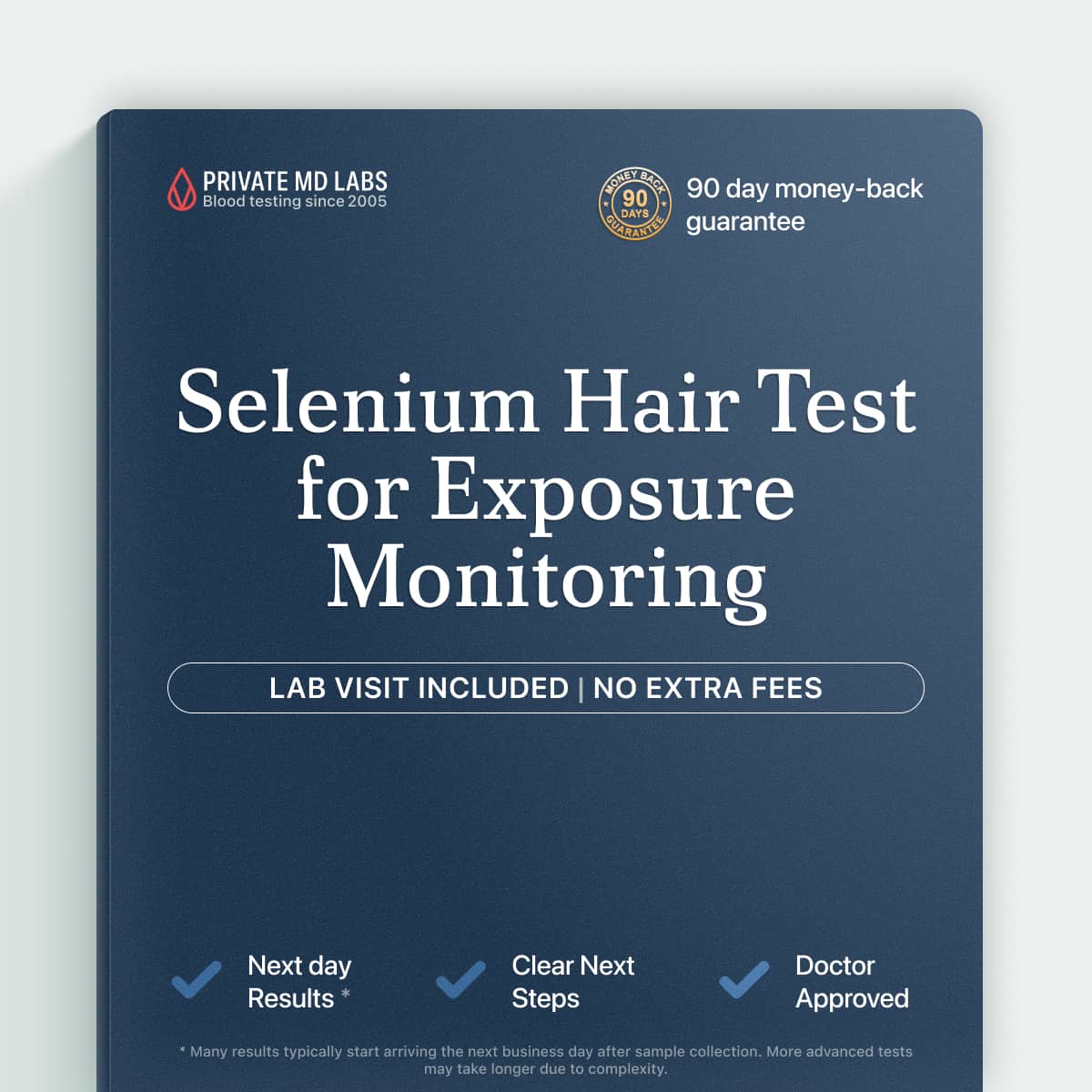 Hair selenium test for monitoring mineral exposure and nutritional status